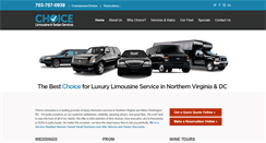 Desktop Screenshot of choicelimoservice.com