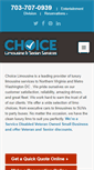 Mobile Screenshot of choicelimoservice.com